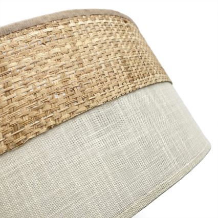 LED stropna svetilka SIRJA BOHO LED/36W/230V 4000K Ø 45 cm bežna/kremna