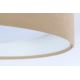 LED Zatemnitvena stropna svetilka SMART GALAXY LED/24W/230V pr. 45 cm 2700-6500K Wi-Fi Tuya bež/bela + Daljinski upravljalnik