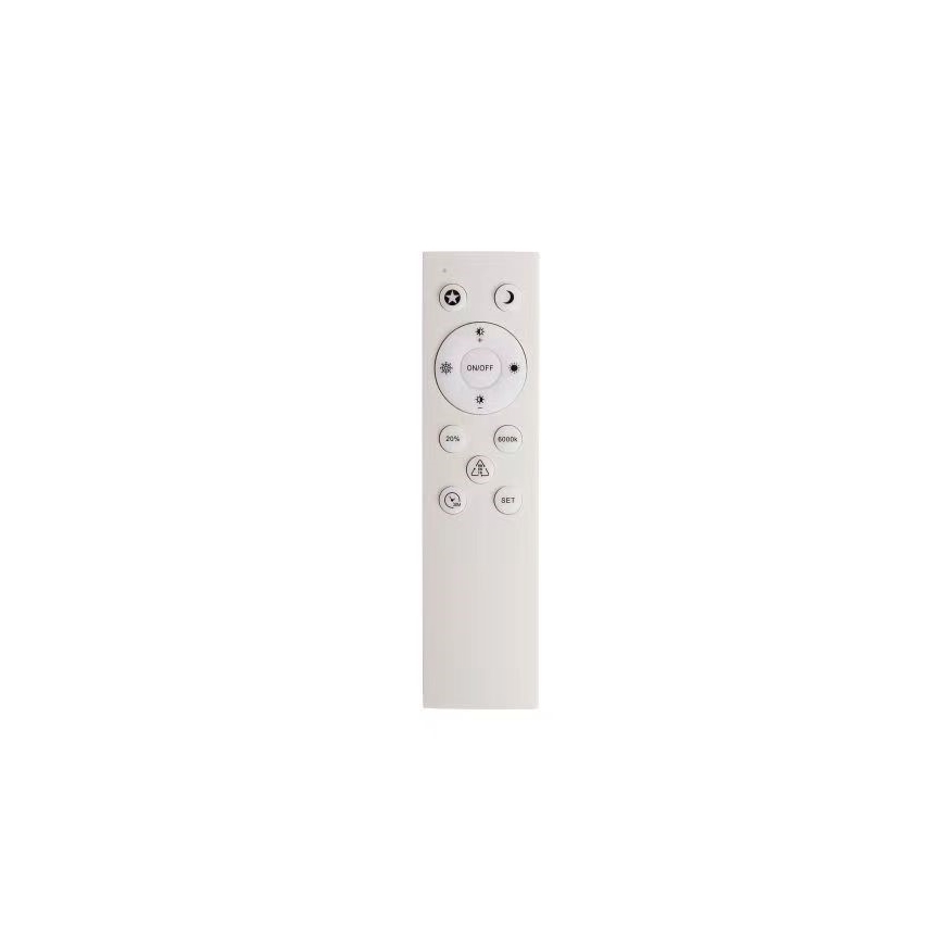 LED Zatemnitvena stropna svetilka SMART GALAXY LED/36W/230V pr. 55 cm 2700-6500K Wi-Fi Tuya bež/bela + Daljinski upravljalnik