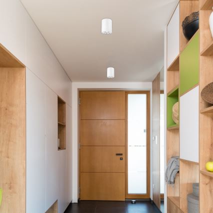 LED Vgradna svetilka TACO 1xE27/15W/230V bela