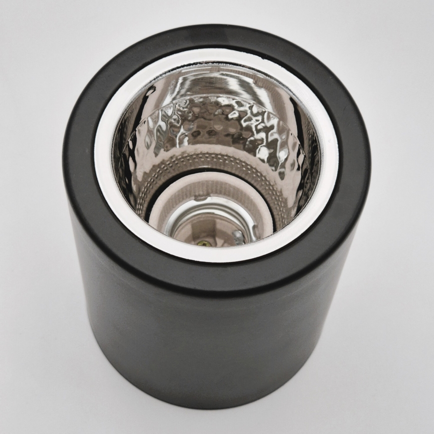 LED Vgradna svetilka TACO 1xE27/15W/230V črna
