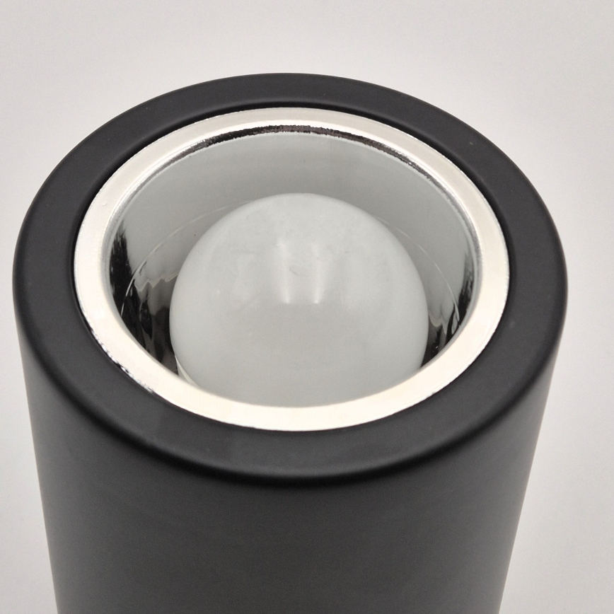 LED Vgradna svetilka TACO 1xE27/15W/230V črna