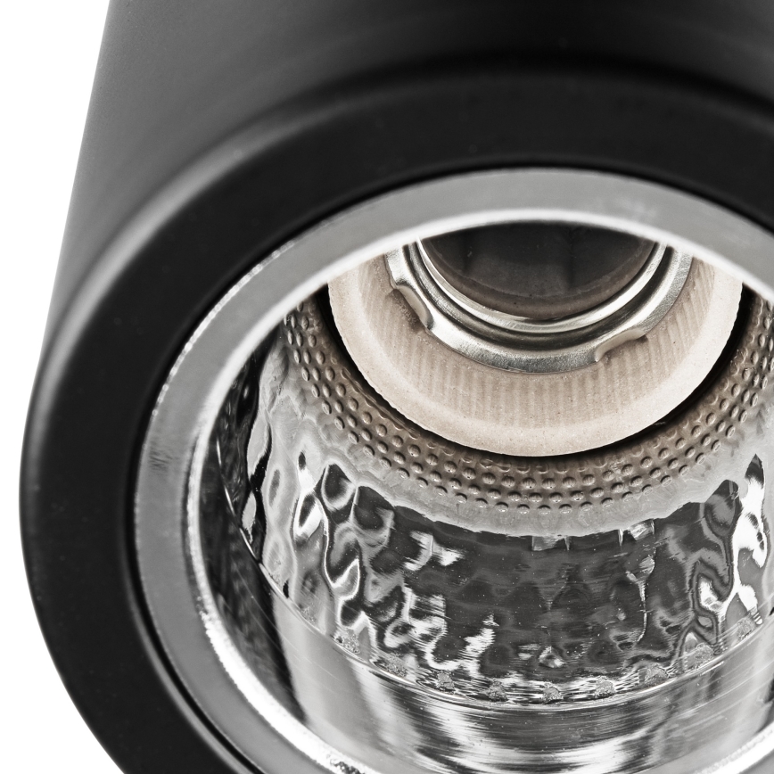 LED Vgradna svetilka TACO 1xE27/15W/230V črna