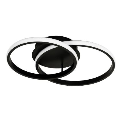 LED stropna svetilka TITANO LED/12W/230V črna