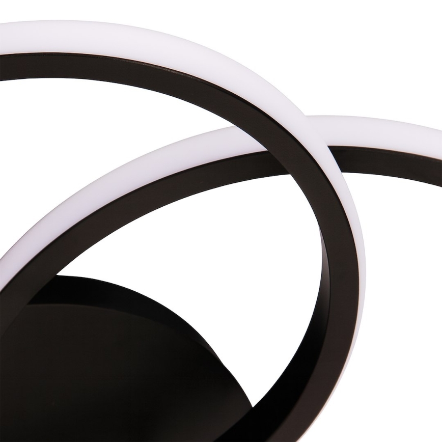 LED stropna svetilka TITANO LED/12W/230V črna