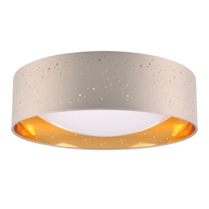 LED Stropna svetilka TULUZA LED/24W/230V premer 40 cm rjava
