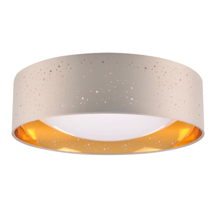 LED Stropna svetilka TULUZA LED/24W/230V premer 40 cm rjava