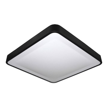 LED Stropna svetilka WILTON LED/24W/230V 37,5x37,5 cm črna