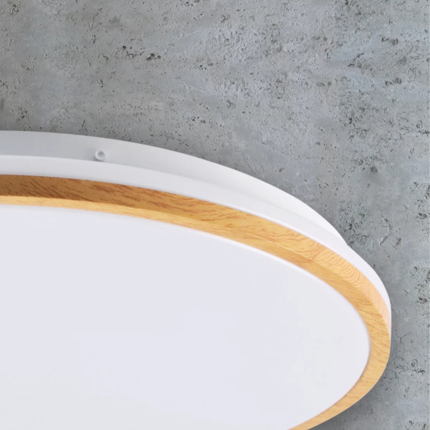 LED Stropna svetilka WOODY LED/24W/230V pr. 38 cm