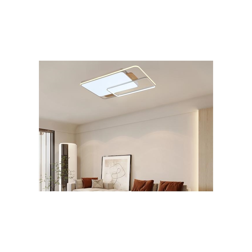 LED stropna svetilka z možnostjo zatemnitve LED/280W/230V 3000-6500K + daljinski upravljalnik