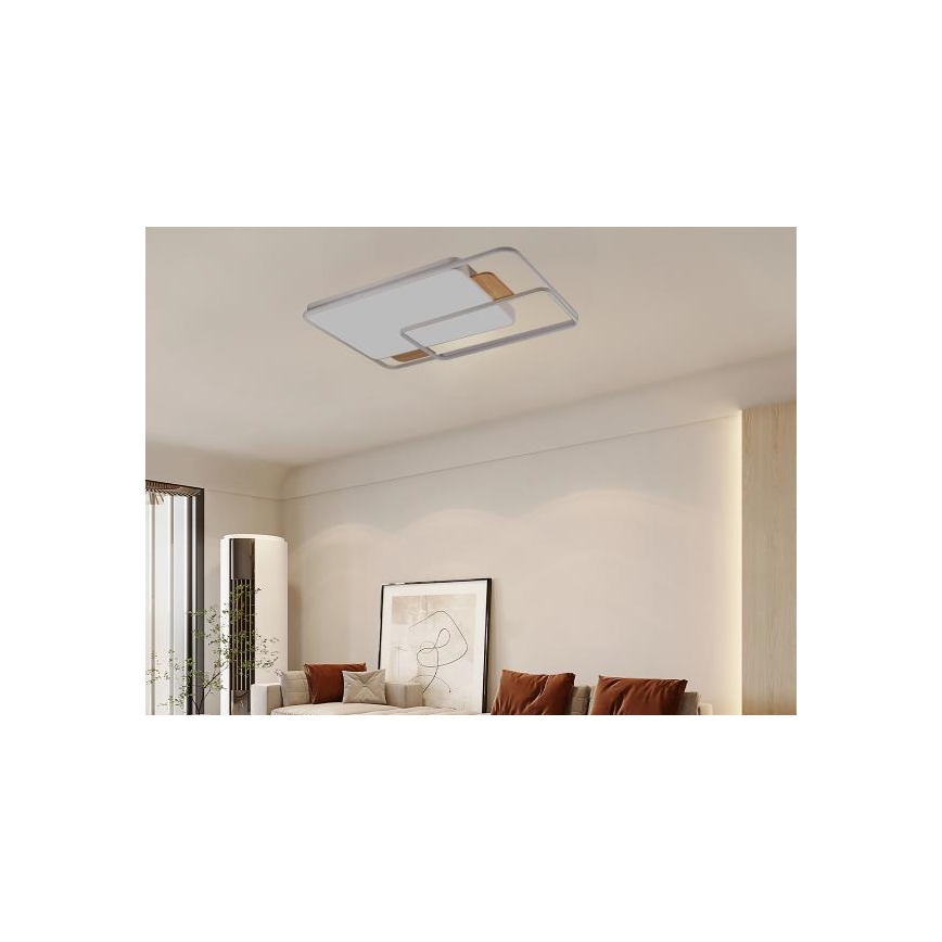 LED stropna svetilka z možnostjo zatemnitve LED/280W/230V 3000-6500K + daljinski upravljalnik