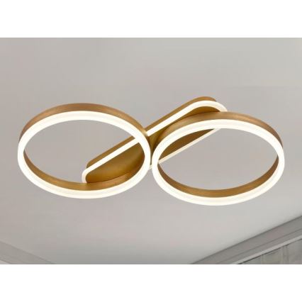 LED stropna svetilka z možnostjo zatemnitve LED/60W/230V 3000-6500K + daljinski upravljalnik