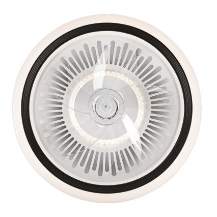 LED Zatemnitvena stropna svetilka z ventilatorjem GEMMA LED/37W/230V bela + Daljinski upravljalnik