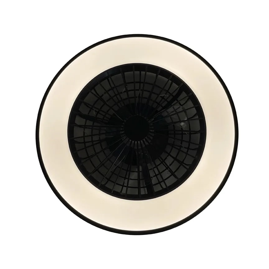 LED Zatemnitvena stropna svetilka z ventilatorjem OPAL LED/48W/230V 3000-6500K + Daljinski upravljalnik