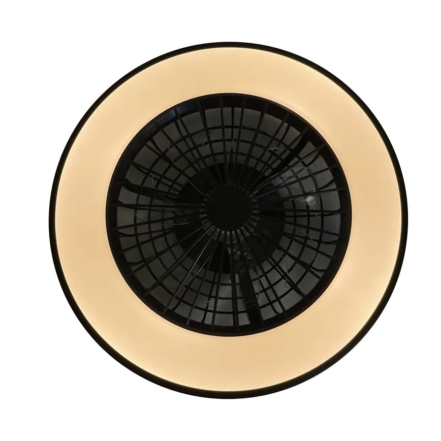 LED Zatemnitvena stropna svetilka z ventilatorjem OPAL LED/48W/230V 3000-6500K + Daljinski upravljalnik
