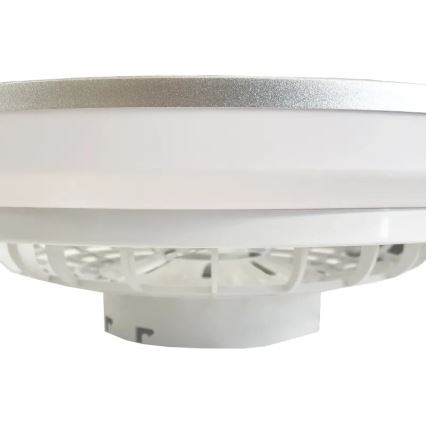 LED Zatemnitvena stropna svetilka z ventilatorjem OPAL LED/48W/230V 3000-6500K + Daljinski upravljalnik