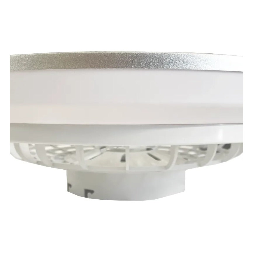 LED Zatemnitvena stropna svetilka z ventilatorjem OPAL LED/48W/230V 3000-6500K + Daljinski upravljalnik