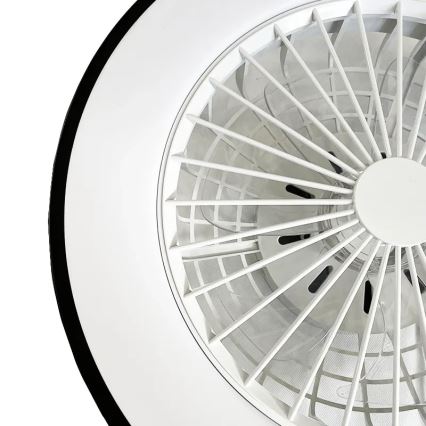 LED Zatemnitvena stropna svetilka z ventilatorjem OPAL LED/48W/230V 3000-6500K + Daljinski upravljalnik