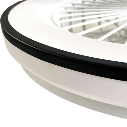 LED Zatemnitvena stropna svetilka z ventilatorjem OPAL LED/48W/230V 3000-6500K + Daljinski upravljalnik