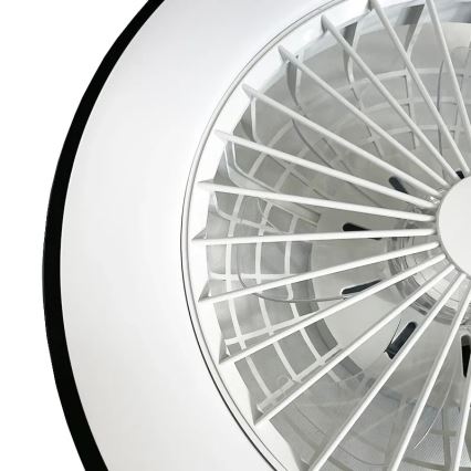 LED Zatemnitvena stropna svetilka z ventilatorjem OPAL LED/48W/230V 3000-6500K + Daljinski upravljalnik