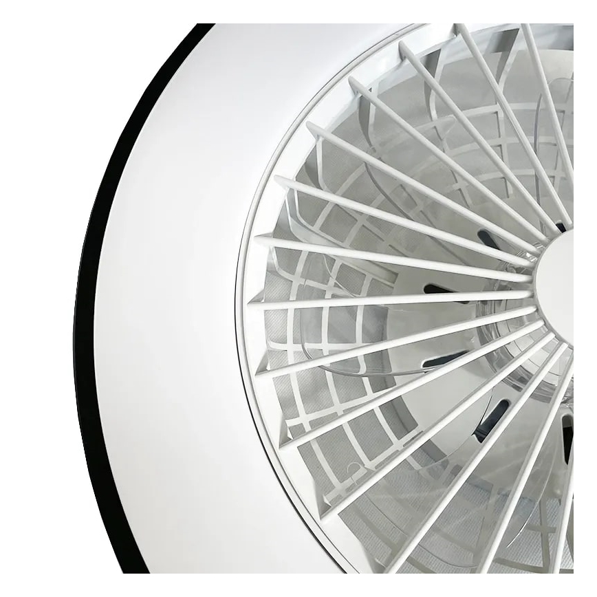 LED Zatemnitvena stropna svetilka z ventilatorjem OPAL LED/48W/230V 3000-6500K + Daljinski upravljalnik