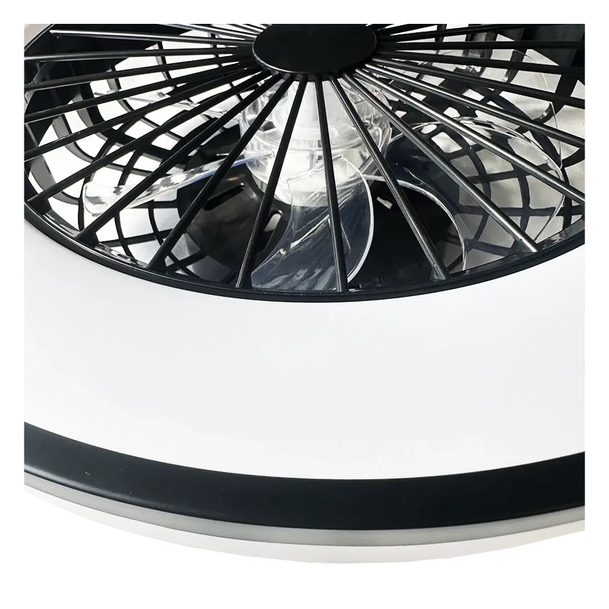 LED Zatemnitvena stropna svetilka z ventilatorjem OPAL LED/48W/230V 3000-6500K + Daljinski upravljalnik
