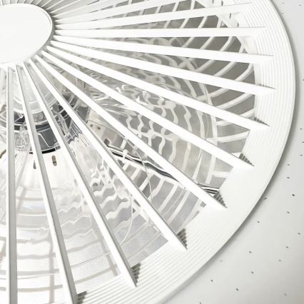 LED Zatemnitvena stropna svetilka z ventilatorjem OPAL LED/72W/230V 3000-6500K + Daljinski upravljalnik