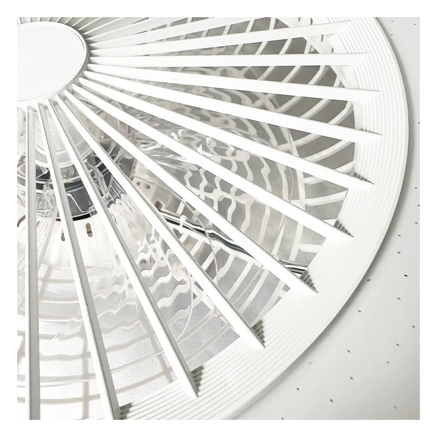 LED Zatemnitvena stropna svetilka z ventilatorjem OPAL LED/72W/230V 3000-6500K + Daljinski upravljalnik