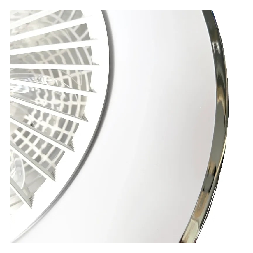 LED Zatemnitvena stropna svetilka z ventilatorjem OPAL LED/72W/230V 3000-6500K + Daljinski upravljalnik