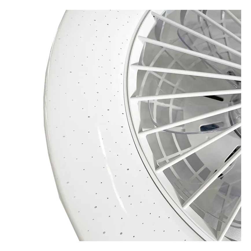 LED Zatemnitvena stropna svetilka z ventilatorjem STAR LED/48W/230V 3000-6500K + Daljinski upravljalnik