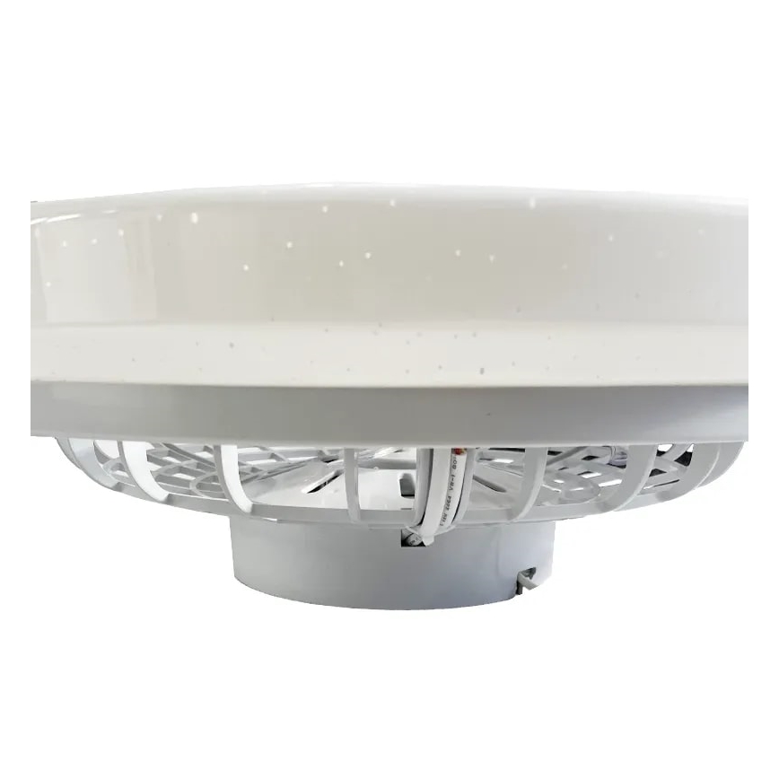 LED Zatemnitvena stropna svetilka z ventilatorjem STAR LED/48W/230V 3000-6500K + Daljinski upravljalnik
