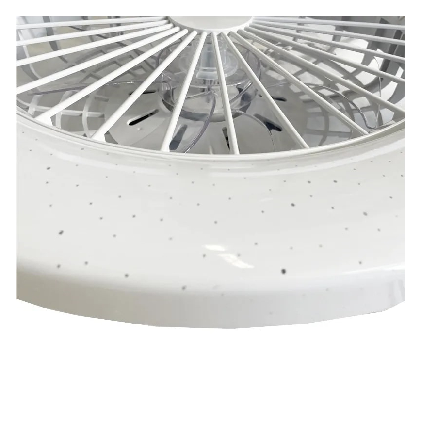 LED Zatemnitvena stropna svetilka z ventilatorjem STAR LED/48W/230V 3000-6500K + Daljinski upravljalnik