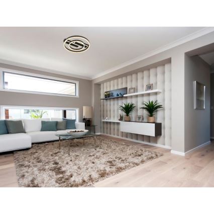 LED stropna svetilka z zatemnitveno funkcijo LED/80W/230V 3000-6500K + daljinski upravljalnik