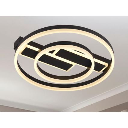 LED stropna svetilka z zatemnitveno funkcijo LED/80W/230V 3000-6500K + daljinski upravljalnik