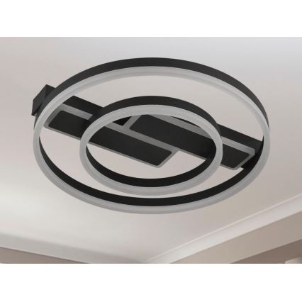 LED stropna svetilka z zatemnitveno funkcijo LED/80W/230V 3000-6500K + daljinski upravljalnik