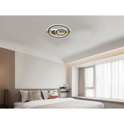 LED stropna svetilka z zatemnitvijo LED/120W/230V 3000-6500K + daljinski upravljalnik