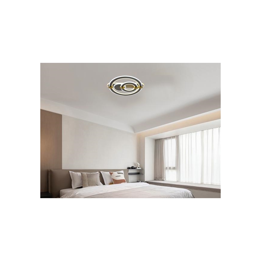 LED stropna svetilka z zatemnitvijo LED/120W/230V 3000-6500K + daljinski upravljalnik