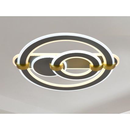 LED stropna svetilka z zatemnitvijo LED/120W/230V 3000-6500K + daljinski upravljalnik