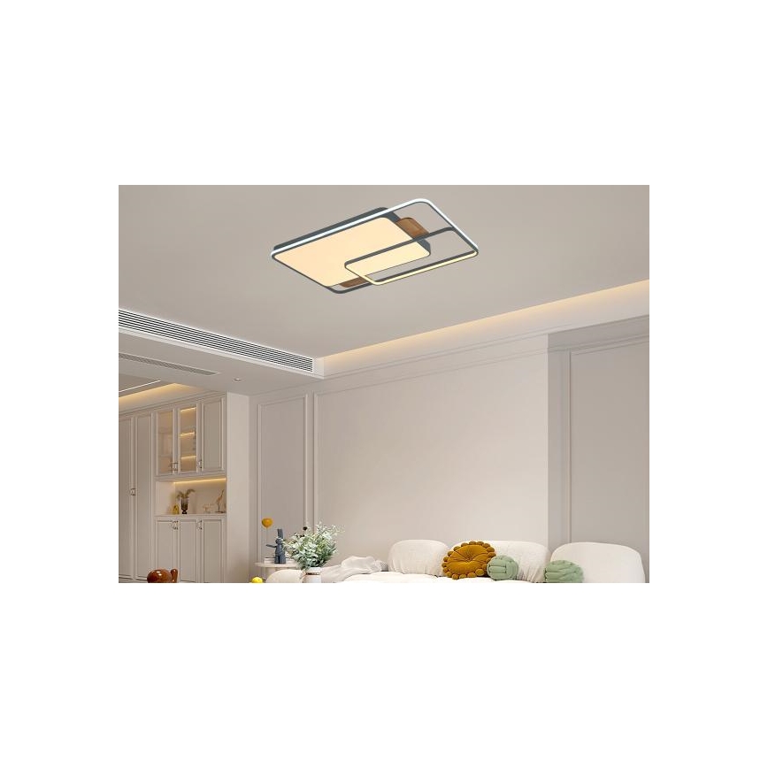 LED stropna svetilka z zatemnitvijo LED/280W/230V 3000-6500K + daljinski upravljalnik