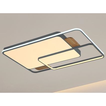 LED stropna svetilka z zatemnitvijo LED/280W/230V 3000-6500K + daljinski upravljalnik