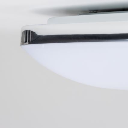 LED zatemnljivo stropno svetilo LED/42W/230V 3000-6500K 49x49 cm bela + daljinski upravljalnik