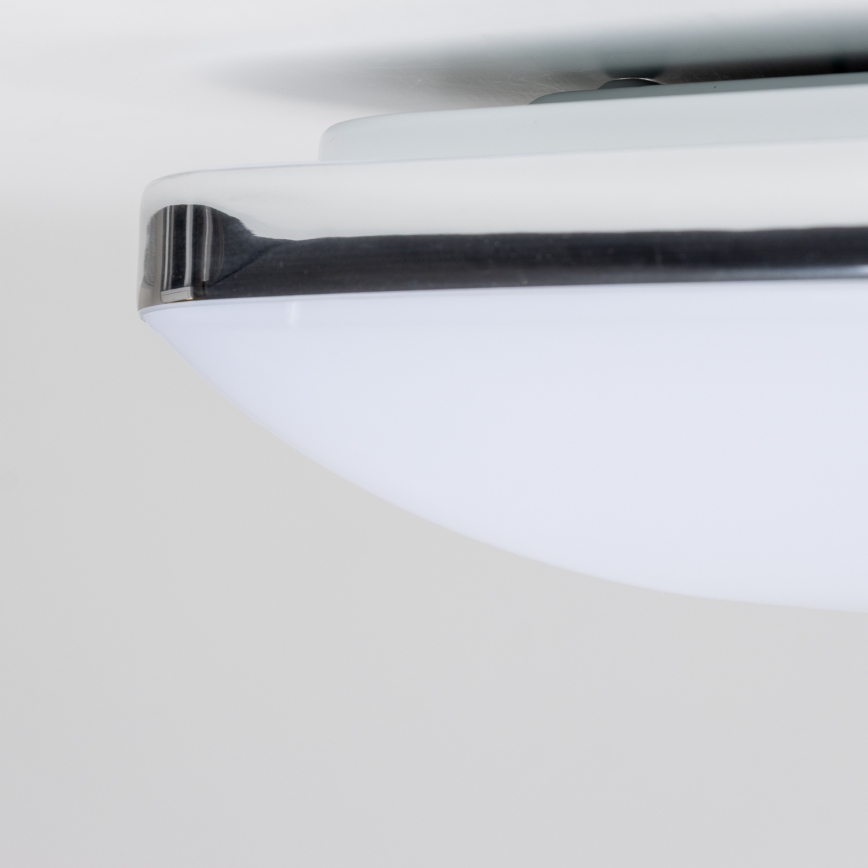 LED zatemnljivo stropno svetilo LED/42W/230V 3000-6500K 49x49 cm bela + daljinski upravljalnik