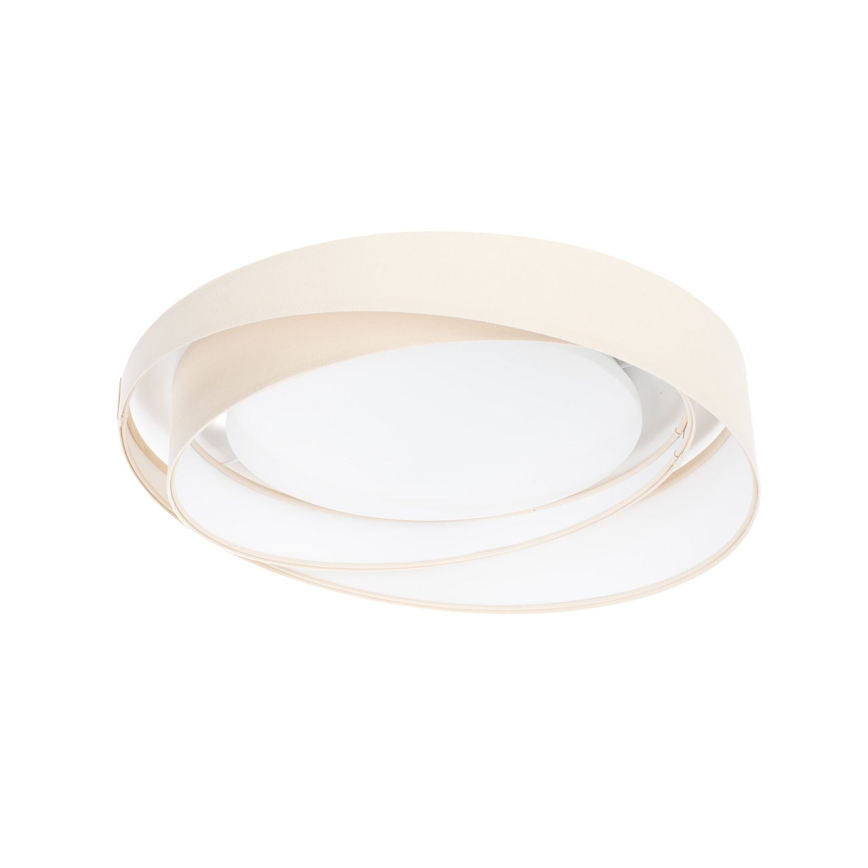 Zatemnjiva LED stropna svetilka SMART GALAXY MODERN LED/24W/230V 3000-6500K premer 55 cm kremna/bela + daljinski upravljalnik