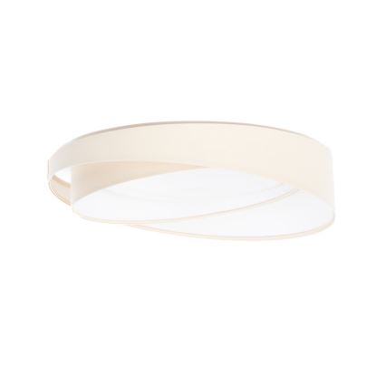 Zatemnjiva LED stropna svetilka SMART GALAXY MODERN LED/24W/230V 3000-6500K premer 55 cm kremna/bela + daljinski upravljalnik