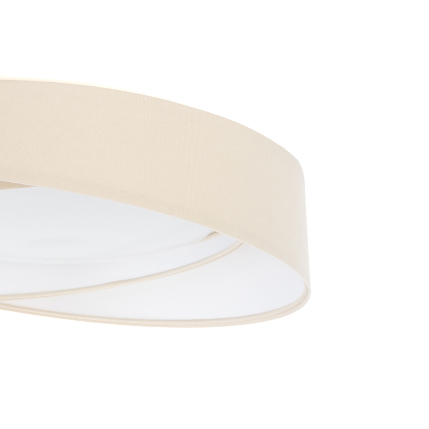 Zatemnjiva LED stropna svetilka SMART GALAXY MODERN LED/24W/230V 3000-6500K premer 55 cm kremna/bela + daljinski upravljalnik