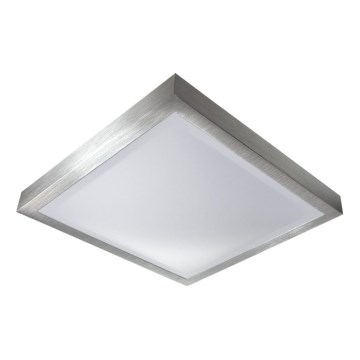 LED stropna svetilka z zaznavalom gibanja in senzorjem mraka VITALI LED/24W/230V 4000K 33x33 cm matiran krom