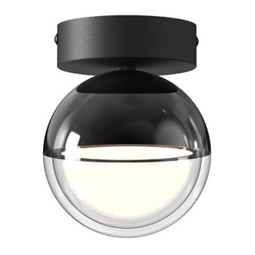 LED stropna svetilka ZIREA LED/7W/230V premer 12 cm črna