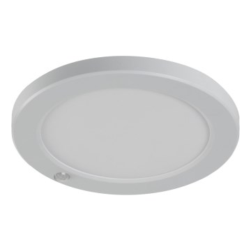 LED Stropna/Vgradna svetilka s senzorjem gibanja 2v1 ERGA LED/17W/230V 3000/4000/6500K bela