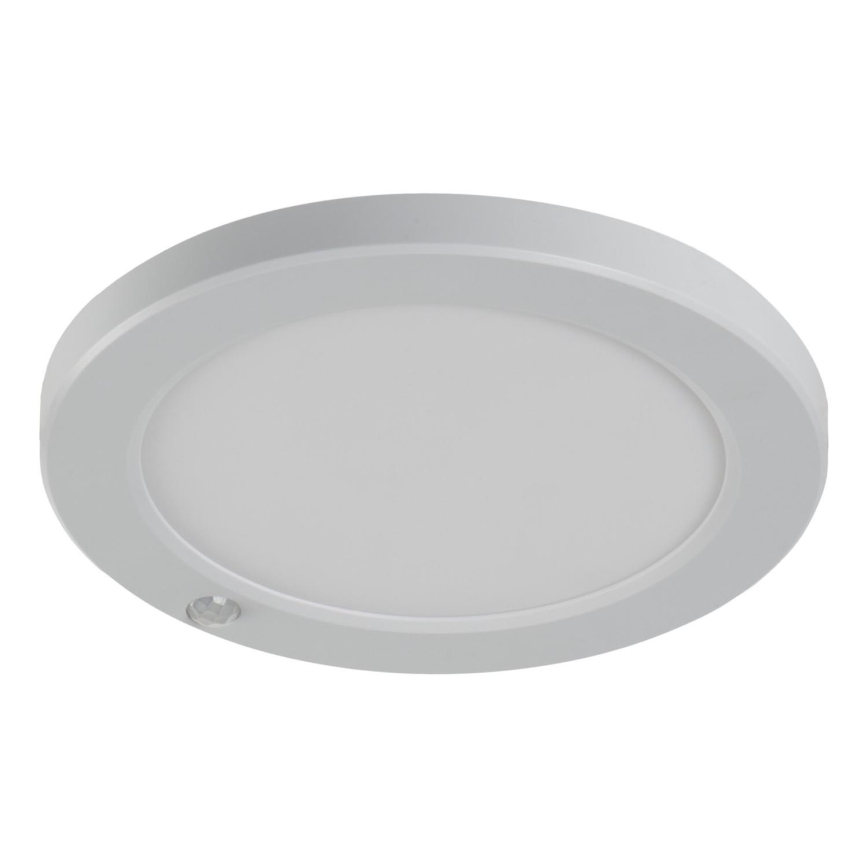 LED Stropna/Vgradna svetilka s senzorjem gibanja 2v1 ERGA LED/17W/230V 3000/4000/6500K bela