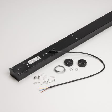 LED Stropna viseča svetilka CYNIDECO LED/30W/230V 4000K črna